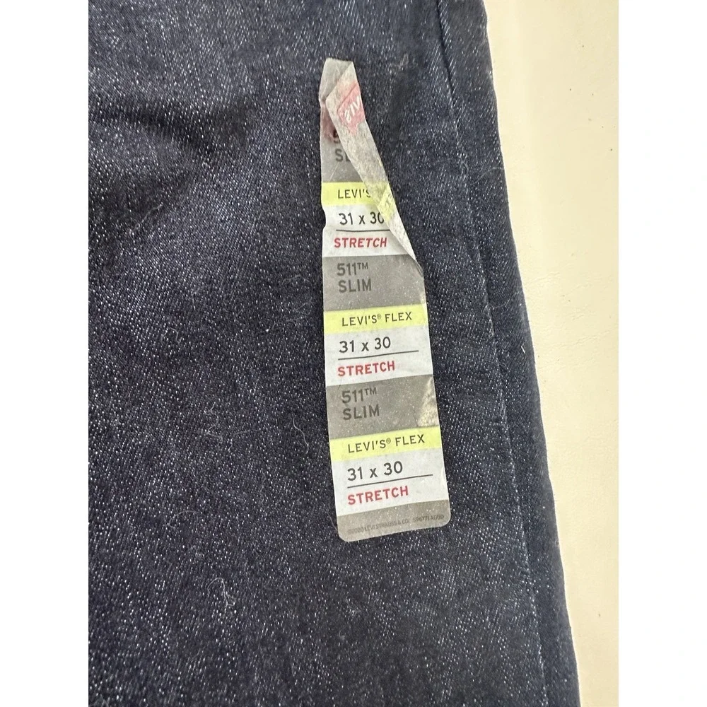 Levi's Men's 511 Slim Fit Jeans Dark Flex Stretch 31W x 30L‎